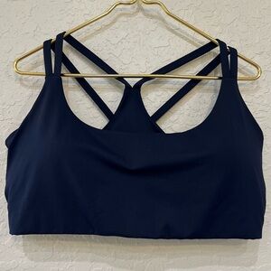 Women's Navy Blue Sports Bra